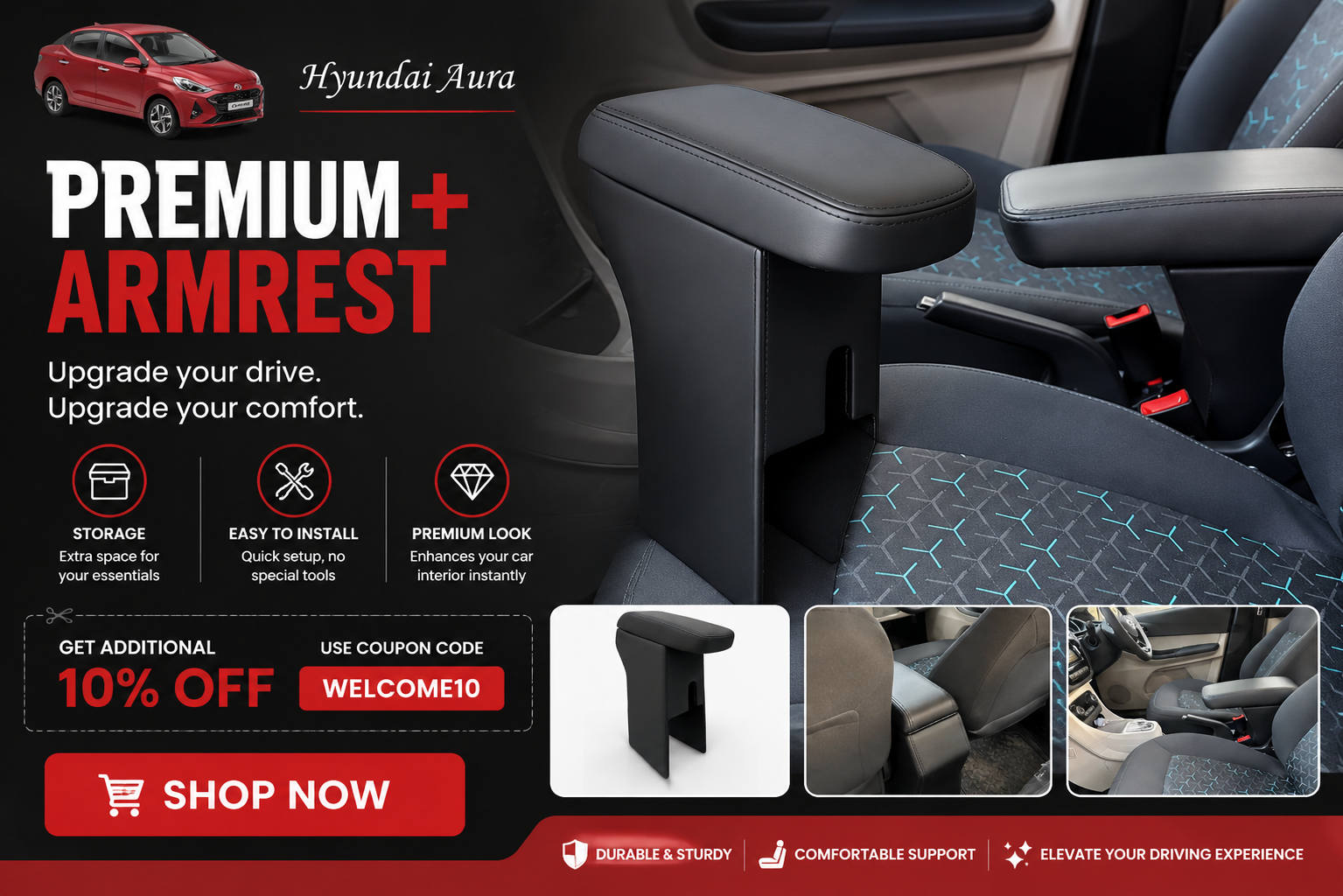 Premium+ Car Armrests