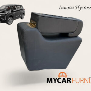 Baby Seat Cum Armrest for Toyota Innova Hycross – Napa Leather (Black)