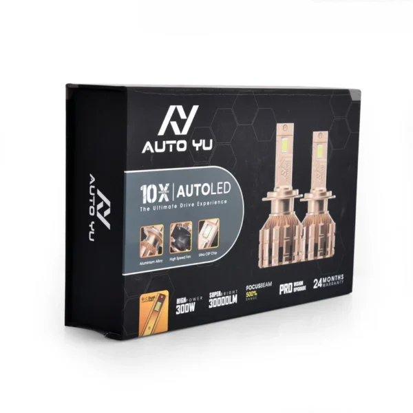 Auto Yu 300W Car LED | 30000 Lumens