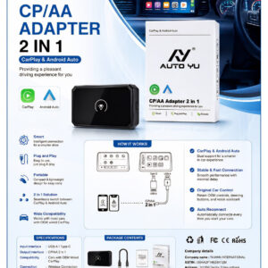 AUTOYU CP/AA Adapter 2-in-1