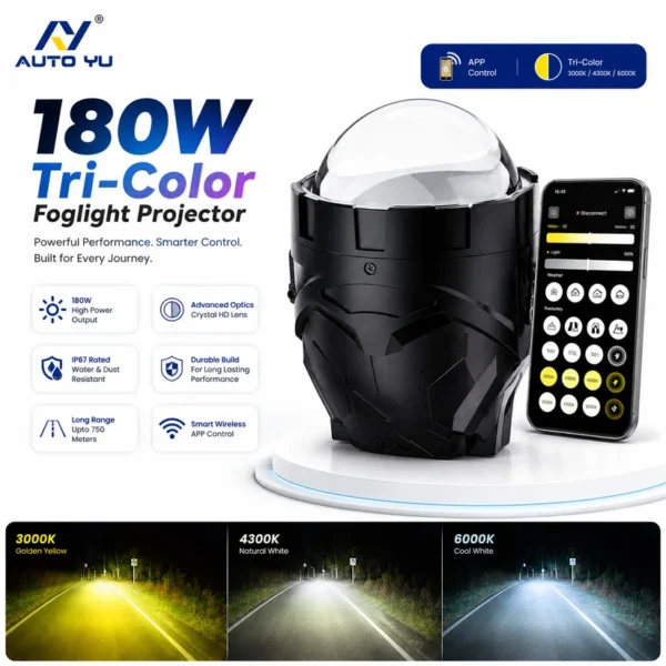 180 Watt Tri Color Projector