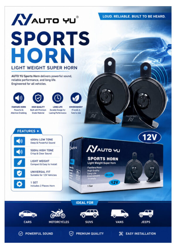 Auto Yu Sports Horn